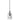 Decant 4 Single Pendant Clear Glass Clear