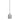 Terros 160 Terrazzo Finish Single Pendant Grey