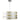 Parti Cord Suspension Brushed Chrome with Clear Flex Brushed Chrome