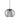 Malo 35 Single Wire Pendant Black