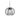 Malo 35 Single Wire Pendant Black