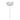 Malo 35 Single Wire Pendant White