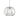 Malo 35 Single Wire Pendant White