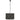 Vicky 45 Single Pendant Matt Black Black