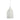 Istanbul Metal Pendant Antique White White