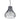 Gabby Wire Single Pendant Black Black