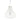 Gabby Wire Single Pendant White White