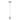 Suspension 1.8m Flat Top White with clear cable - Lighting Superstore