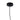 Bay 27 Industrial Single Pendant Black
