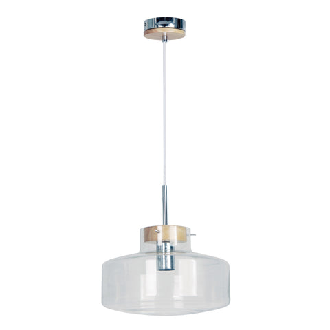 Holbeck 30 Clear Glass Pendant