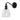 Warwick Wall Light Black and Clear Default Title