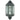 Fenchurch Flush Wall Light Black Black