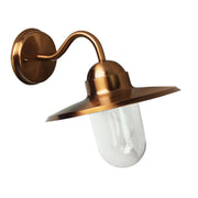 Alley Outdoor Wall Light Copper Finish Copper