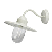 Alley Outdoor Wall Light Sandy White White