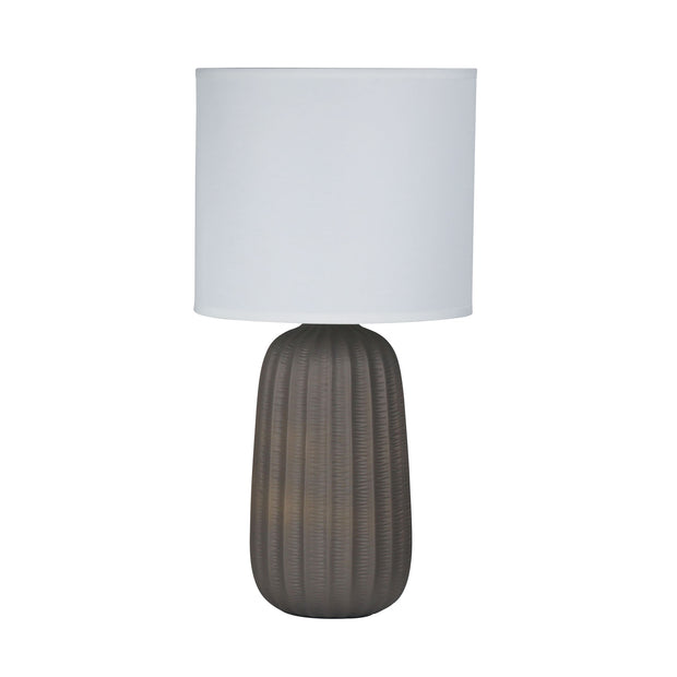 Benjy 25 Table Lamp Taupe Taupe