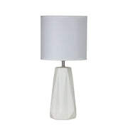 Shelly Table Lamp White White