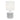 Celia Table Lamp White White