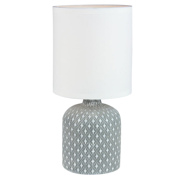 Vera Table Lamp Grey Grey