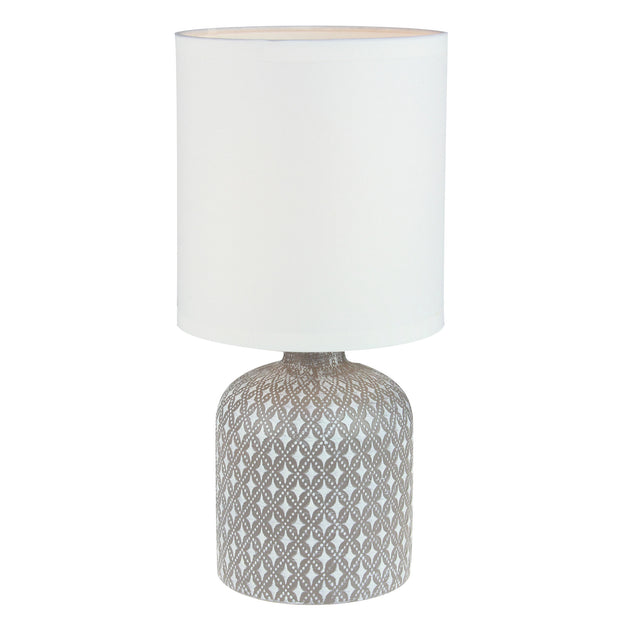 Vera Table Lamp Taupe Taupe