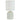 Vera Table Lamp White White