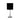 Zola Table Lamp Chrome and Black Shade Chrome and Black