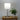 Zola Table Lamp Chrome and White Shade Chrome and White