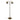 Bobo Twin Flex Floor Lamp Satin Brass
