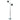 Bobo Twin Flex Floor Lamp Chrome Chrome