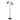 Retro Twin Floor Lamp Brushed Chrome Brushed Chrome