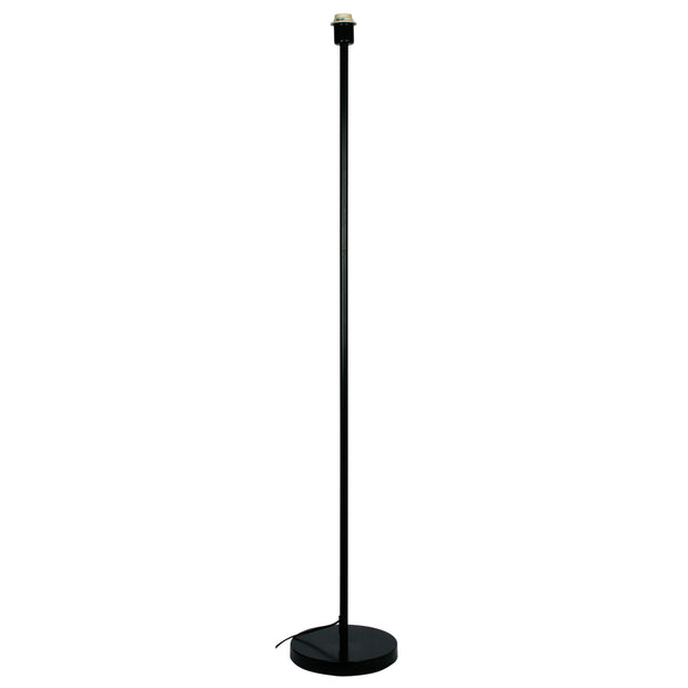 Spoke Floor Lamp Base Black Black
