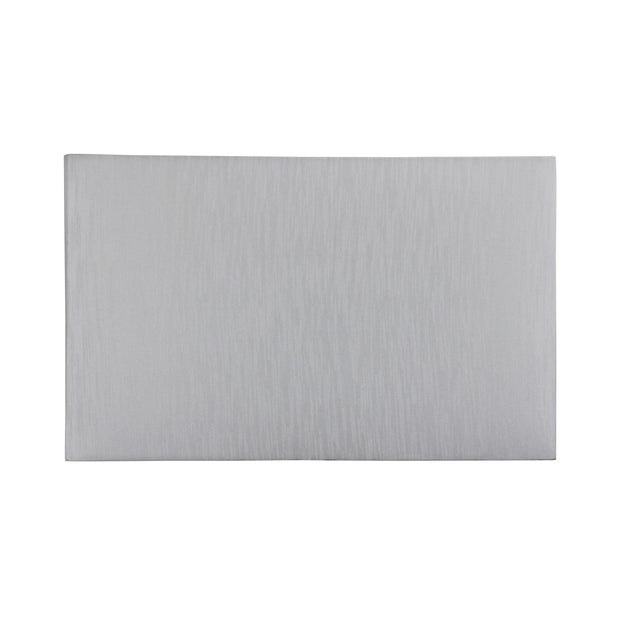 16inch Rectangle Pearl Shantung Shade White