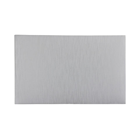 16inch Rectangle Pearl Shantung Shade White