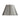 16inch Satin Silver Hardback Shade Silver