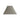 11inch Sq Taper Silver Shade Silver