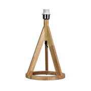 Stabb Table Timber Tripod Lamp Base Only Timber