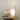 Lucia Table Lamp Wood and Grey Shade Grey