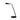 Timo LED Desk Lamp Black Black