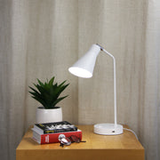 Thor Desk Lamp With USB White White