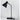 Targa Desk Lamp Black With USB Black