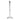 Rosalie 46 White Table Lamp Base Only White
