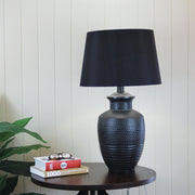 Attica Aged Black Table Lamp Black
