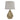 Leon Geometric Table Lamp White