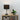Britt Glass Table Lamp Black