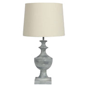 Exeter Resin Table Lamp Grey
