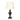 Cadiz Resin Table Lamp Brown