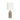 Zamora Ceramic Table Lamp Beige