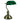 Bankers Lamp Touch Antique Brass and Green Antique Brass