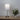 Lancet Touch Lamp With White Shade White