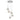 Oneta 5lt Pendant Light White Marble