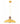 Pastel Matt Yellow Dome Shaped Pendant Light with Copper Details - Lighting Superstore